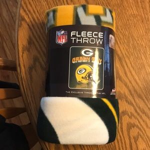 Green Bay packers Fleece Throw Blanket